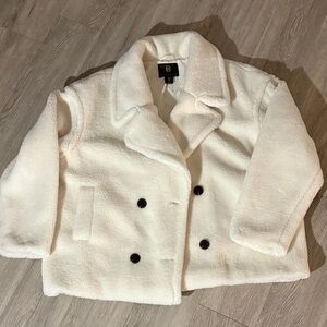 White Women’s Teddy Jacket